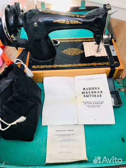 Швейная машинка подольская ручная
