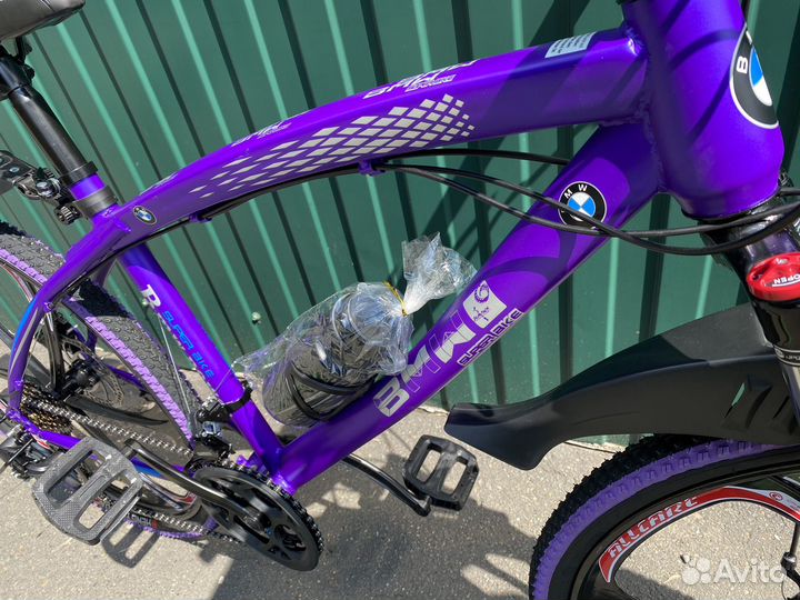 Велосипед на литых дисках bmw