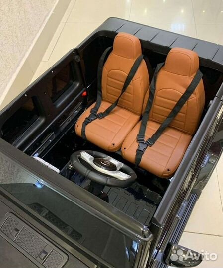 Детский электромобиль двухместный