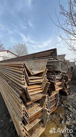 Шпунт Ларсена / аренда погружение шпунта