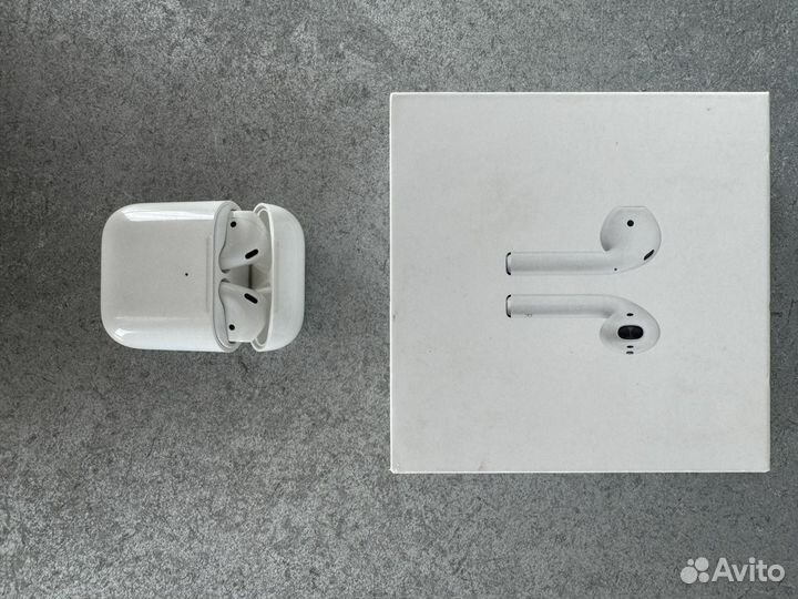 Беспроводные наушники apple airpods 2