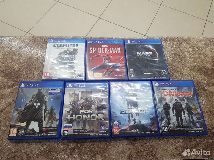 Диски Sony PS4