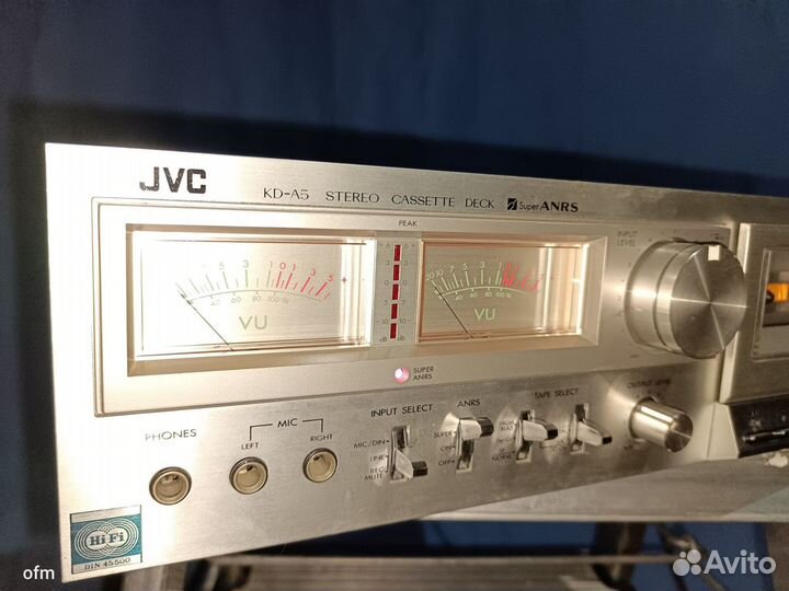 Дека кассетная jvc kd-a5