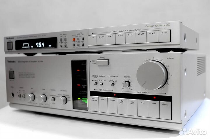 Комплект аппаратуры Technics SU-V6X/ST-G5, 1983г