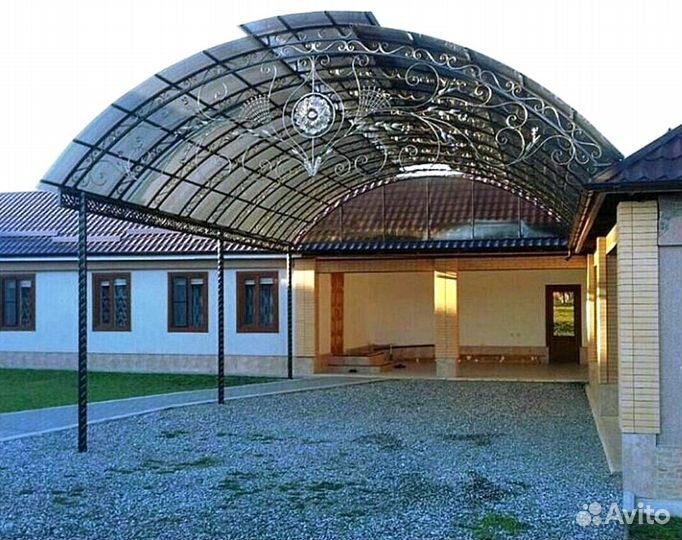 Навесы с установкой