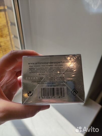 Туалетная вода The Icon Antonio Banderas