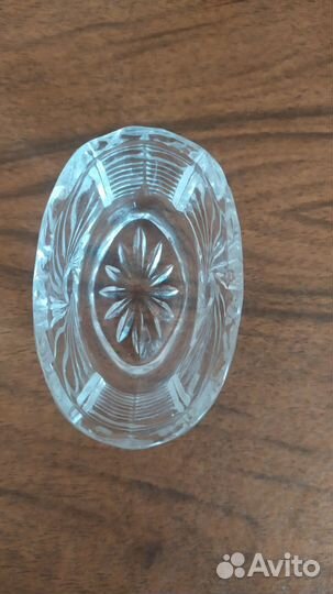 Хрустальная соусница