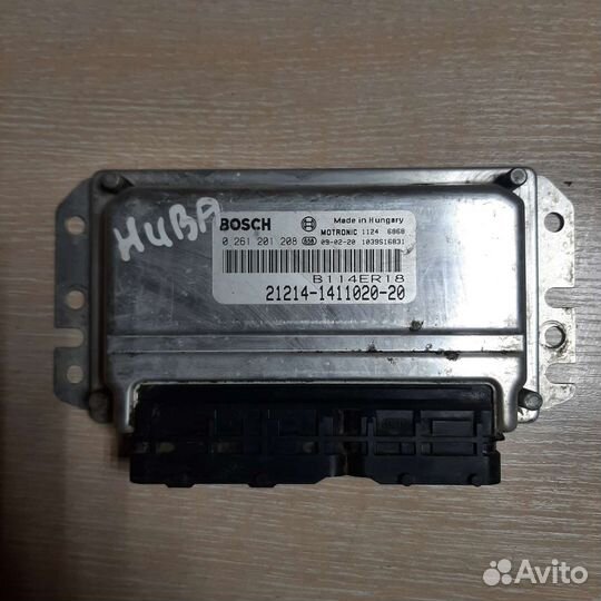 Блок управления двигателем Ваз Нива 1,7л