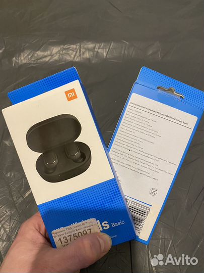 Наушники Tws xiaomi mi true wireless eabuds basic