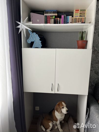 Компьютерный стол белый