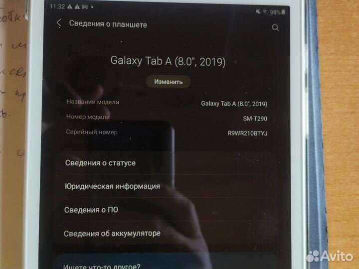 Планшет samsung galaxy tab a