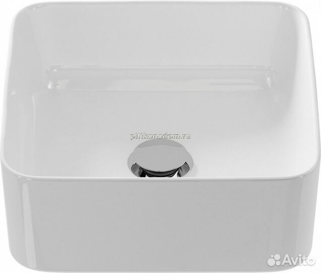 Style Line Берн Умывальник на столешницу crea 35 square с 1 отв