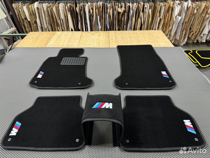 Ворсовые коврики в салон BMW E39