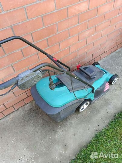 Газонокосилка электрическая bosch