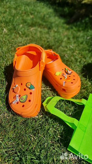 Crocs кроксы женские на танкенке, оригинал