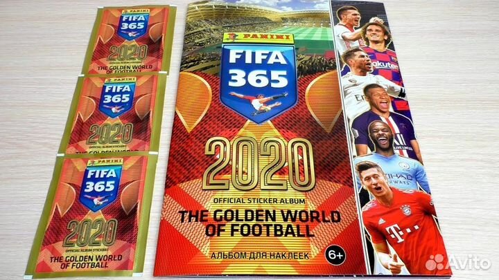 Наклейки panini fifa 365 2020