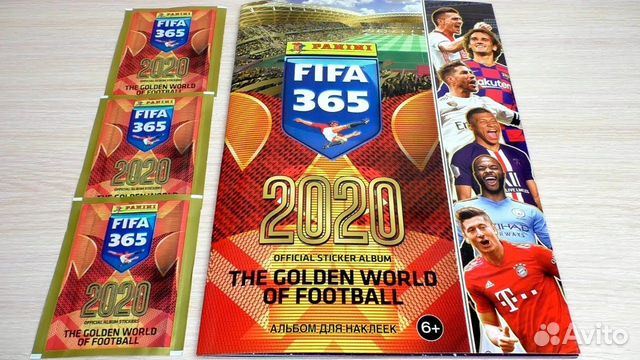 Наклейки panini fifa 365 2020
