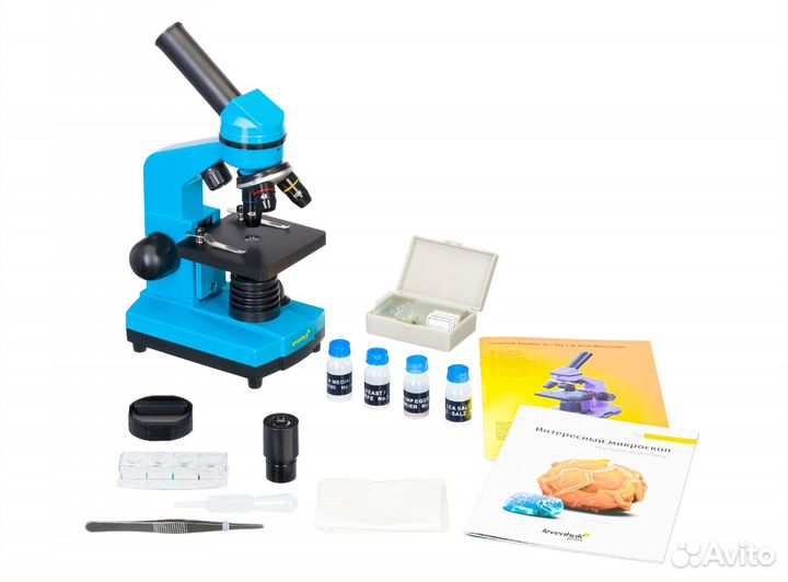 Микроскоп Levenhuk Rainbow 2L с набором для опытов