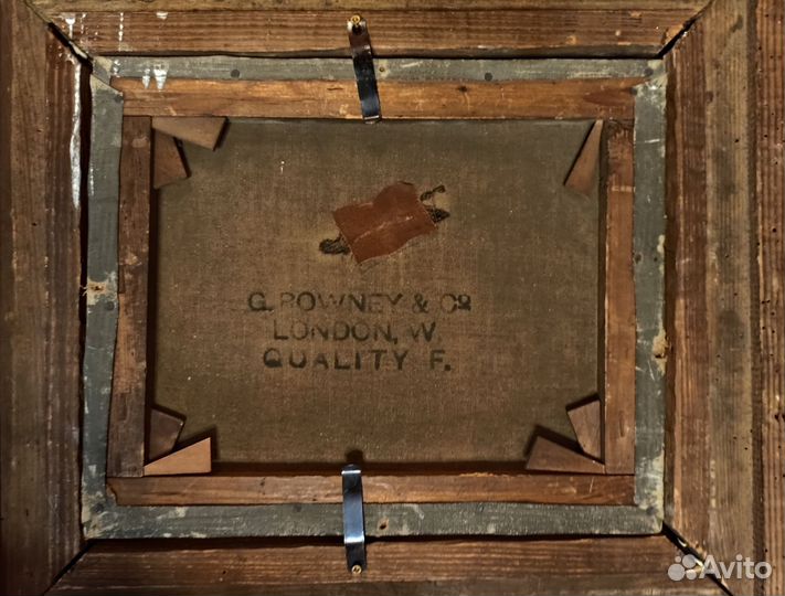 Старинная антикварная картина