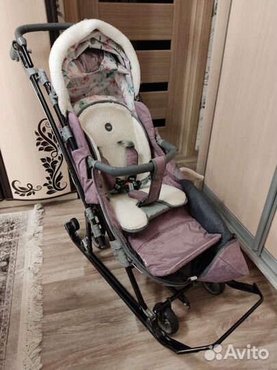 Санки-коляска Ника Детям 7-8К