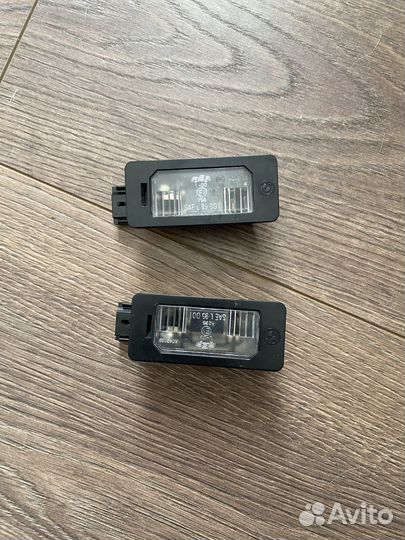 Подсветка заднего номера пара BMW X5 E70