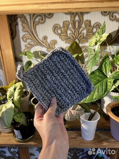 Прихватки вязаные