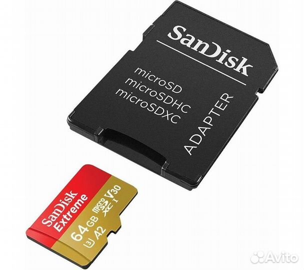 Карта памяти SanDisk microsdxc Extreme Class 10 UH