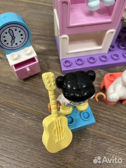 Lego дупло дом и комнаты