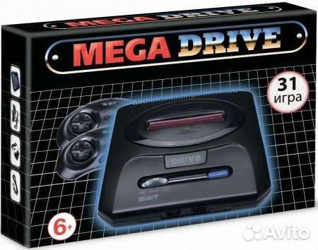 Сега (sega) Mega Drive Classic (31в1). Новая