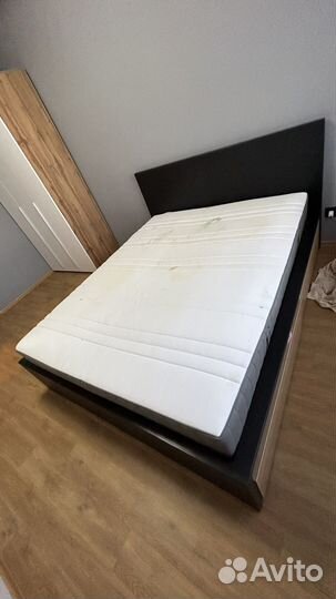 Кровать икея мальм