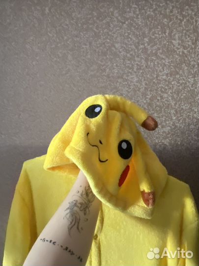 Пижама кигуруми пикачу