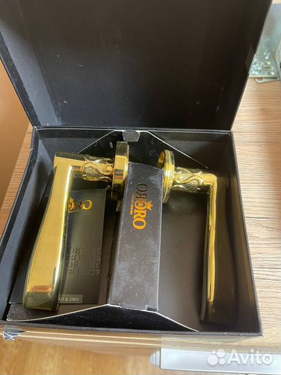 Ручка дв. ORO&ORO лат бл