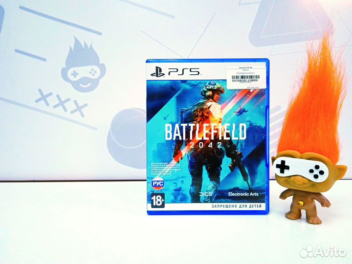 Диск для PS5 Battlefield 2042 б/у с гарантией