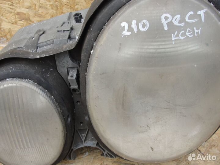 Фара левая ксенон mercedes w210 рест с дефектом