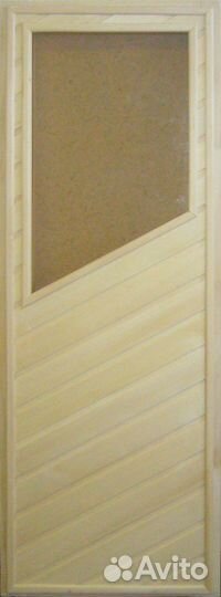 Двери для бани из липы опт