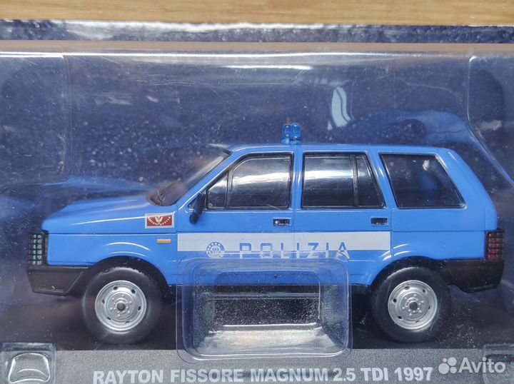 Rayton Fissore Magnum 1/43 полицейские машины мир