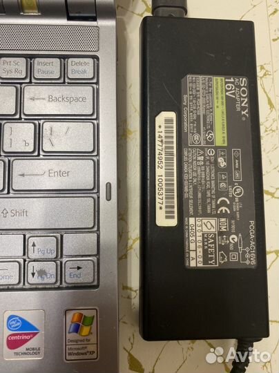 Ноутбук sony vaio
