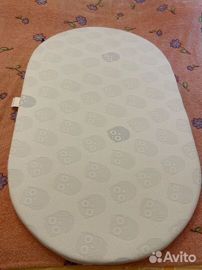 Детский овальный ортопедический матрас Askona