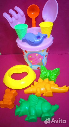 Набор для песка, Песочный набор 13 предметов