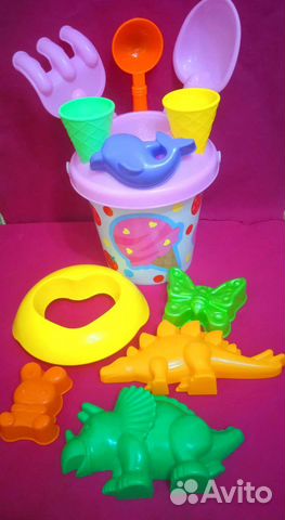 Набор для песка, Песочный набор 13 предметов