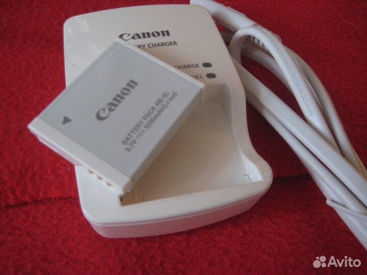 Canon оригинал зарядка и аккумулятор новые