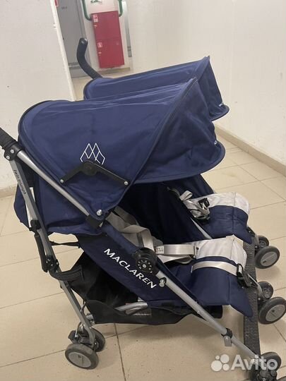 Коляска Maclaren для двойни Twin Triumph