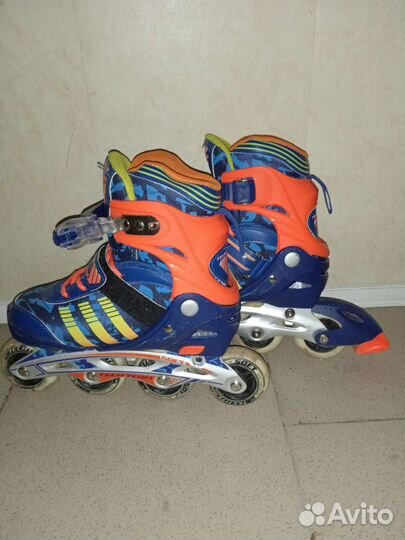 Роликовые коньки детские раздвижные