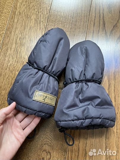 Варежки без пальца детские 6-18мес