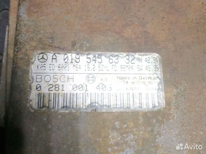 Эбу двигателя А0195456332 Sprinter 2.9