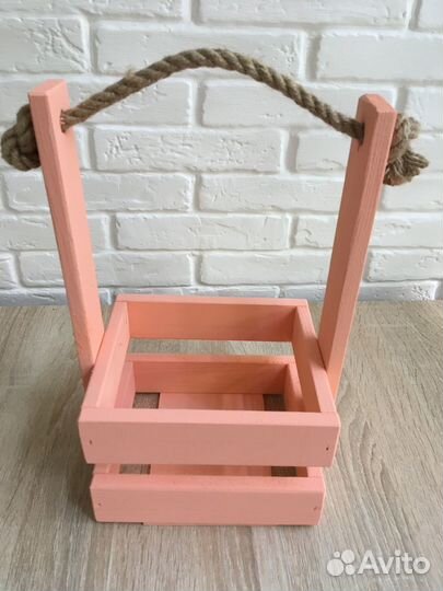 Ящик с ручкой декоративный