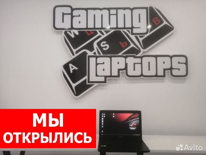 Игровой ноутбук asus Full HD i7/GTX 1060/16GB