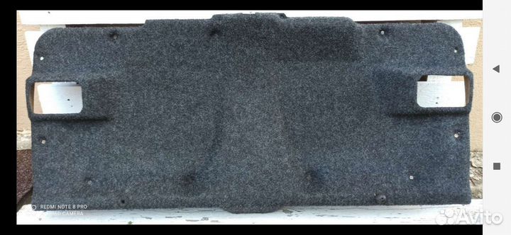 Обшивка крышки багажника на ваз 2111