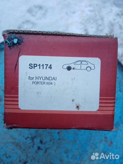 Тормозные колодки на hyundai