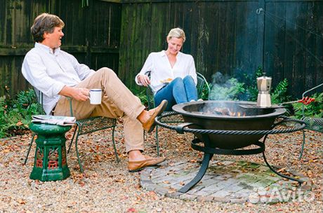 Очаг с подставкой для ног (Модель Очаг-2)